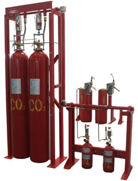 陕西气体灭火装置-高压二氧化碳灭火装置