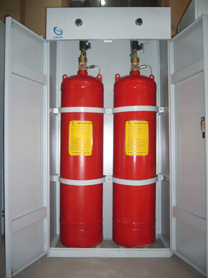 陕西气体灭火·柜式七氟丙烷灭火装置（双瓶组）